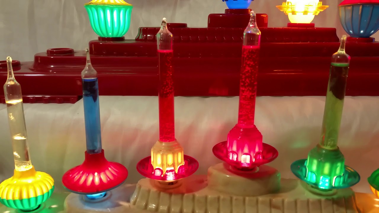 VINTAGE CHRISTMAS BUBBLE LIGHTS EDUCATIONAL 101 PART 1