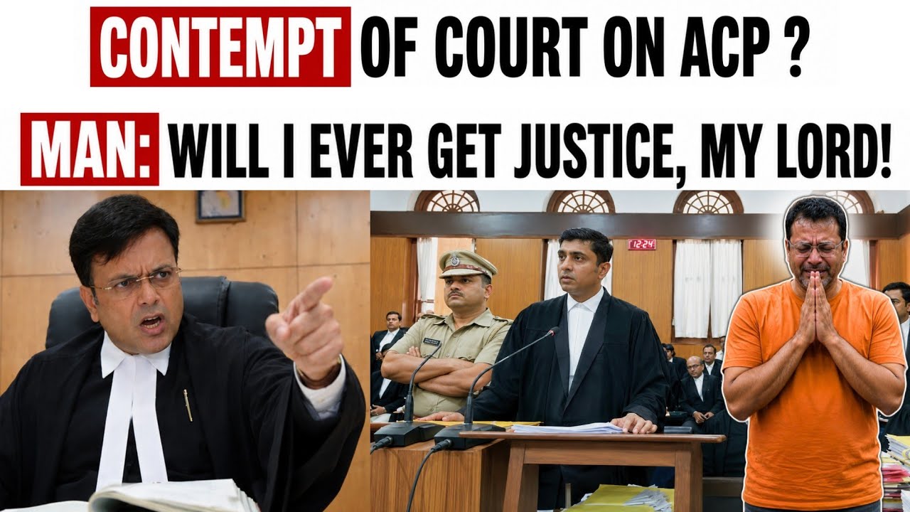 CONTEMPT OF COURT ON ACP? &mdash; WILL THIS MAN GET JUSTICE?