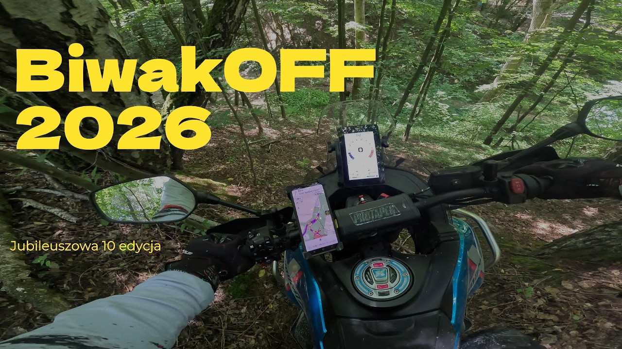 10 Jubileuszowa edycja Biwak Off 2026 || Cf Moto MTX 800 , Yamaha SuperTenere 750 , Yamaha XT600