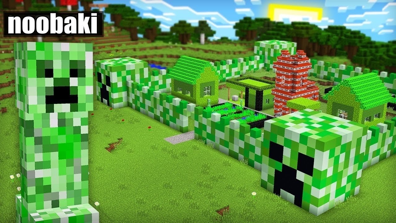 ΜΕΤΑΜΟΡΦΩΘΗΚΑ ΣΕ CREEPER ΓΙΑ ΝΑ ΚΑΤΑΣΤΡΕΨΩ ΤΟ ΧΩΡΙΟ ΤΟΥΣ Minecraft Let's Play Kristina