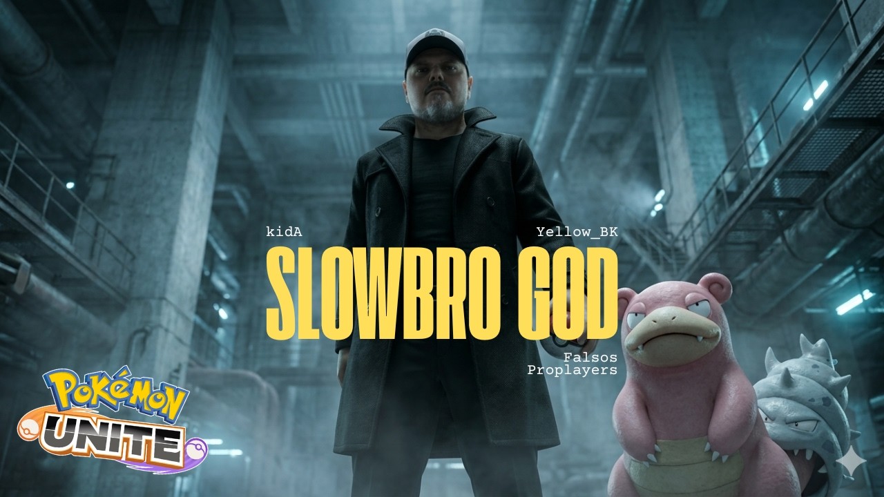 SLOWBRO MODO DIOS !!! | Pokémon Unite | Caos, risas y falsos ProPlayers