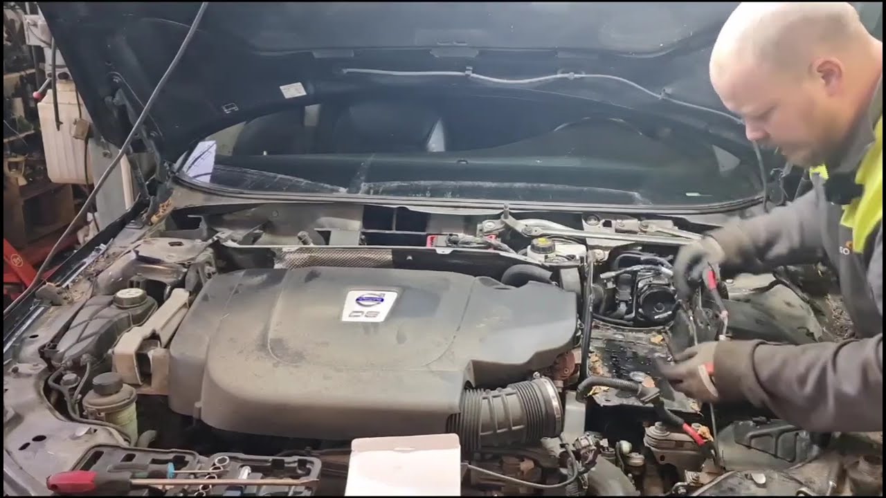 Volvo v70 fas2 plockar ur växellådan