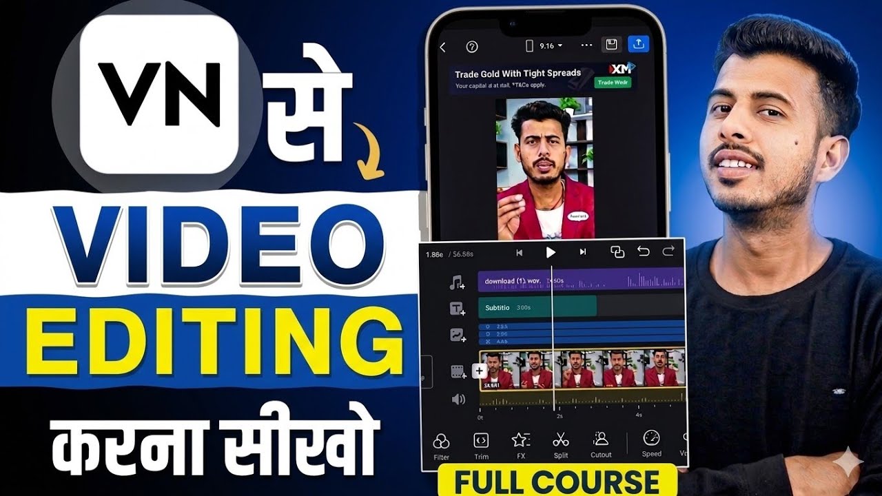 vn app se editing kaise kare | video editing kaise kare | vn video editor | video editing app