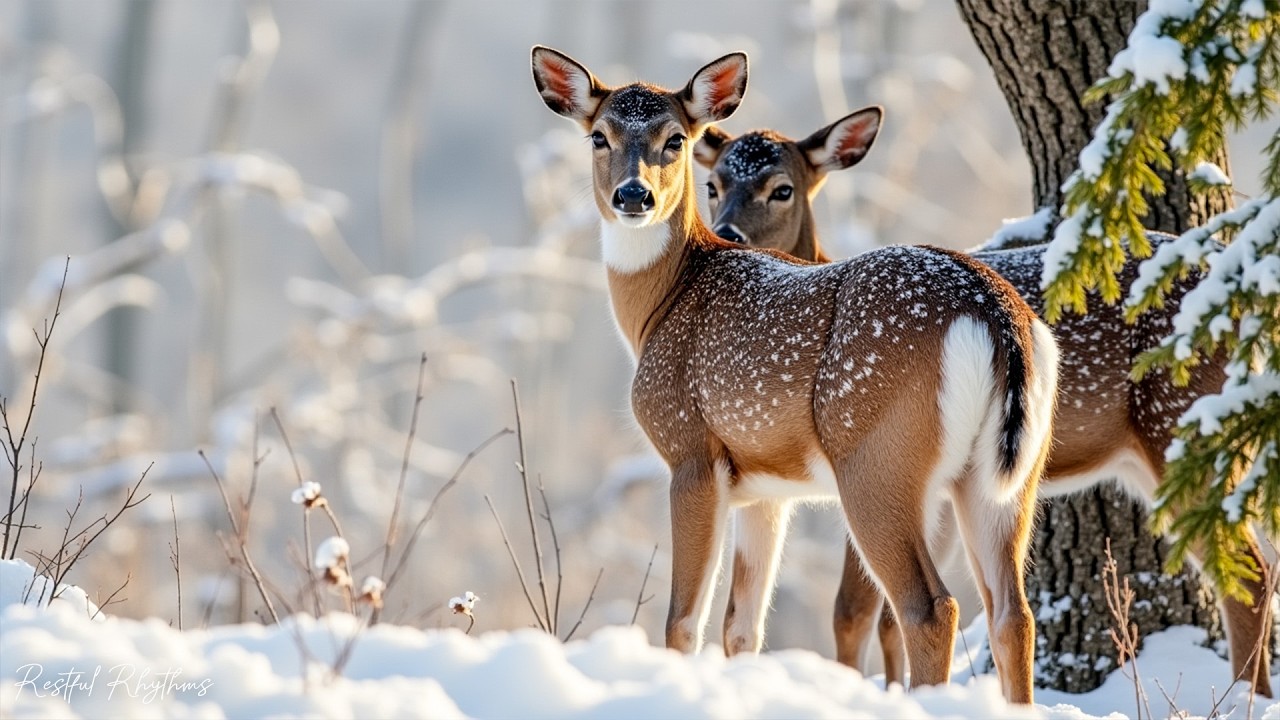 Soothing winter music ❄️ Relaxing music helps calm the mind, reduce stress and anxiety.