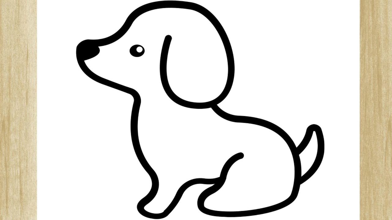 COMO DESENHAR UM CACHORRINHO DE PERFIL