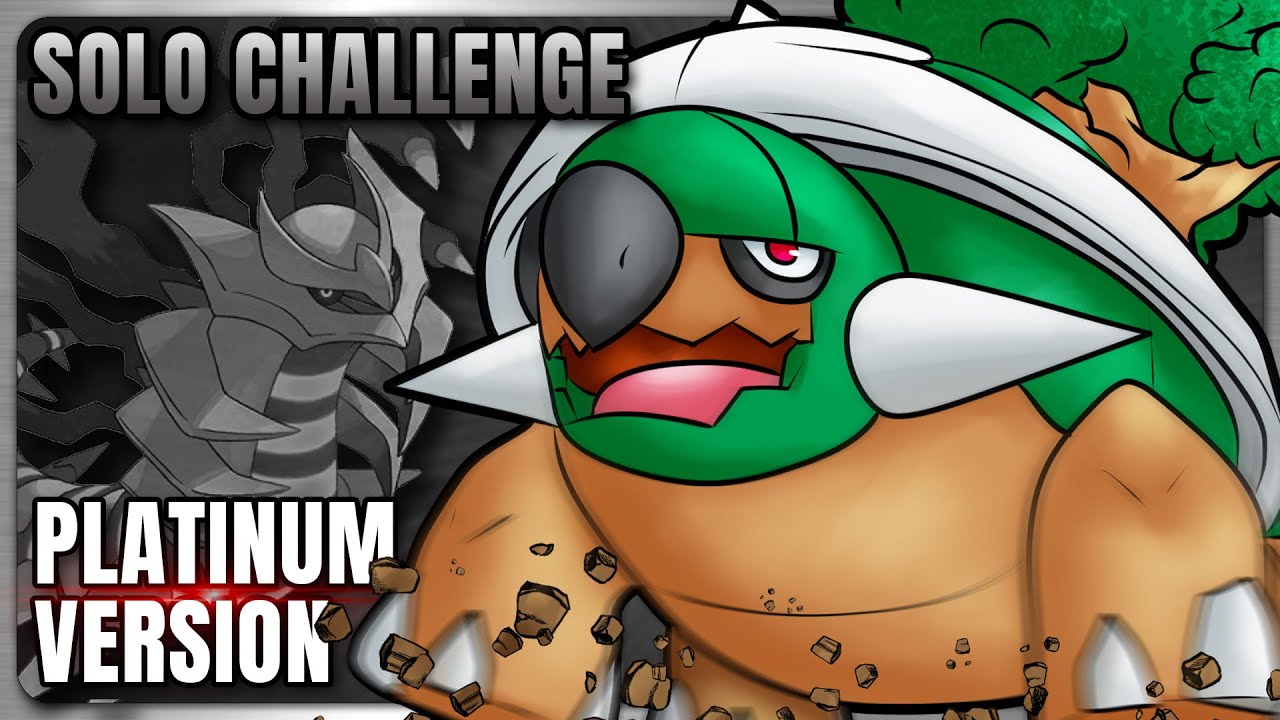 Torterra-line Solo Challenge - Pokemon Platinum