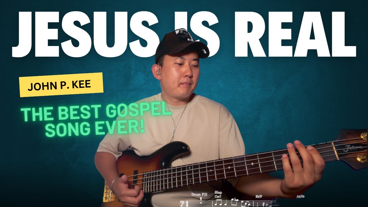 John P. Kee - Jesus Is Real (Live) | Bass Guitar Cover | Gospel | Peter K. Lee | Fodera