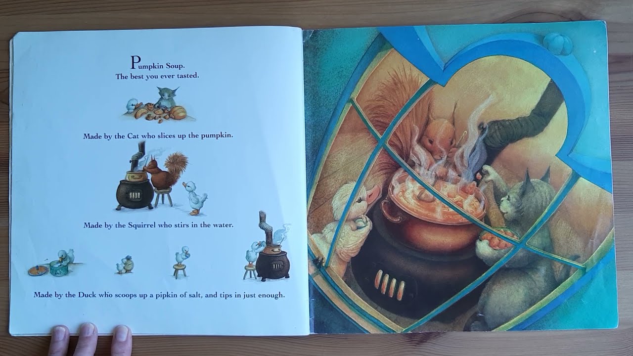 Kids Book Read Aloud : Pumpkin Soup by Helen Cooper