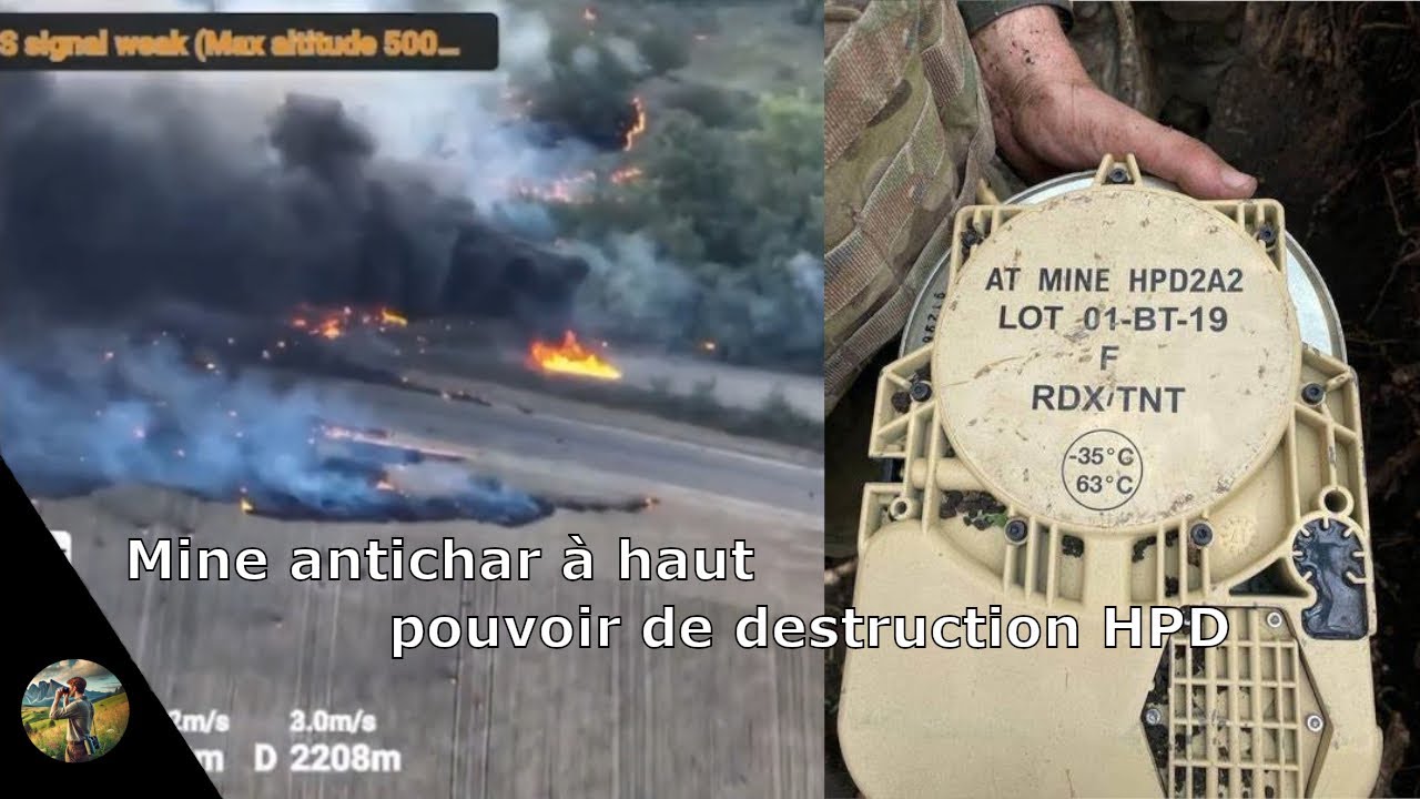Mine antichar fran&ccedil;aise HPD (Haut Pouvoir de  Destruction)! 🇫🇷