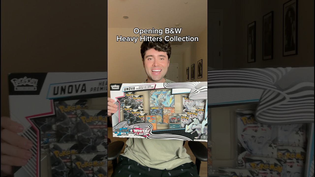 Opening Unova Heavy Hitters Premium Collection - Black Bolt & White Flare #pokemoncards