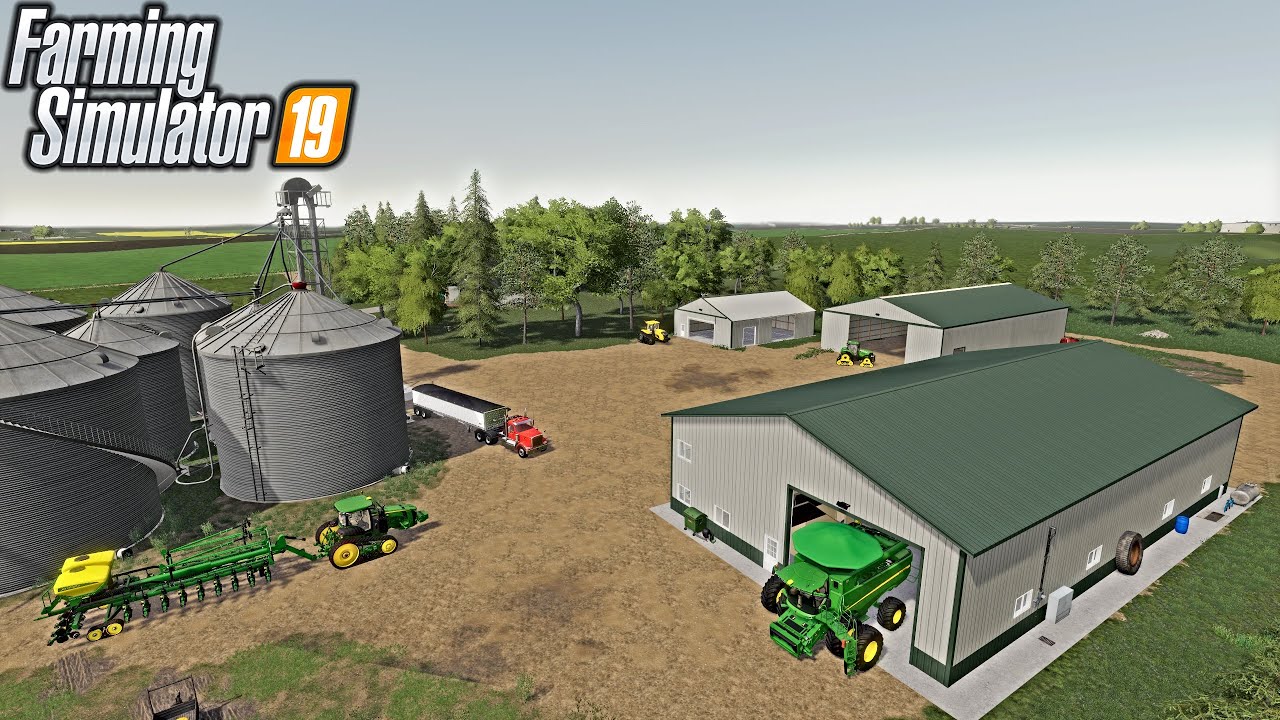 Millennial Farmer Map - First Look & Map Tour | Farming Simulator 19