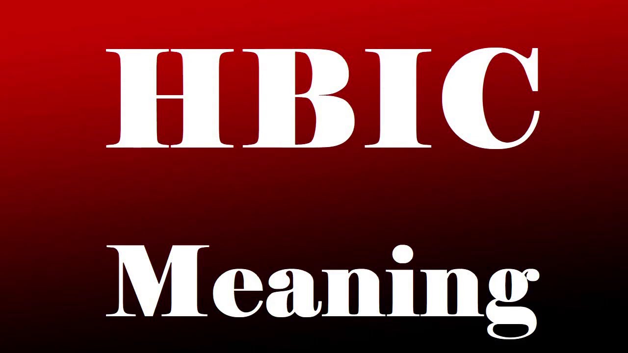 HBIC Meaning & Definition | What Does HBIC Mean? | HBIC Full Form - By Aryan