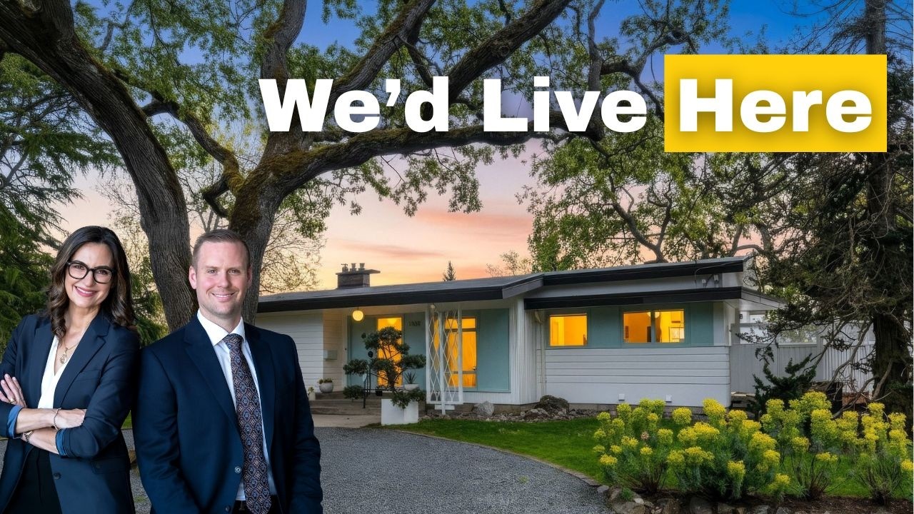 We&rsquo;d Live Here. Rare Mid-Century Modern Home in Victoria BC | 1195 Kings Rd