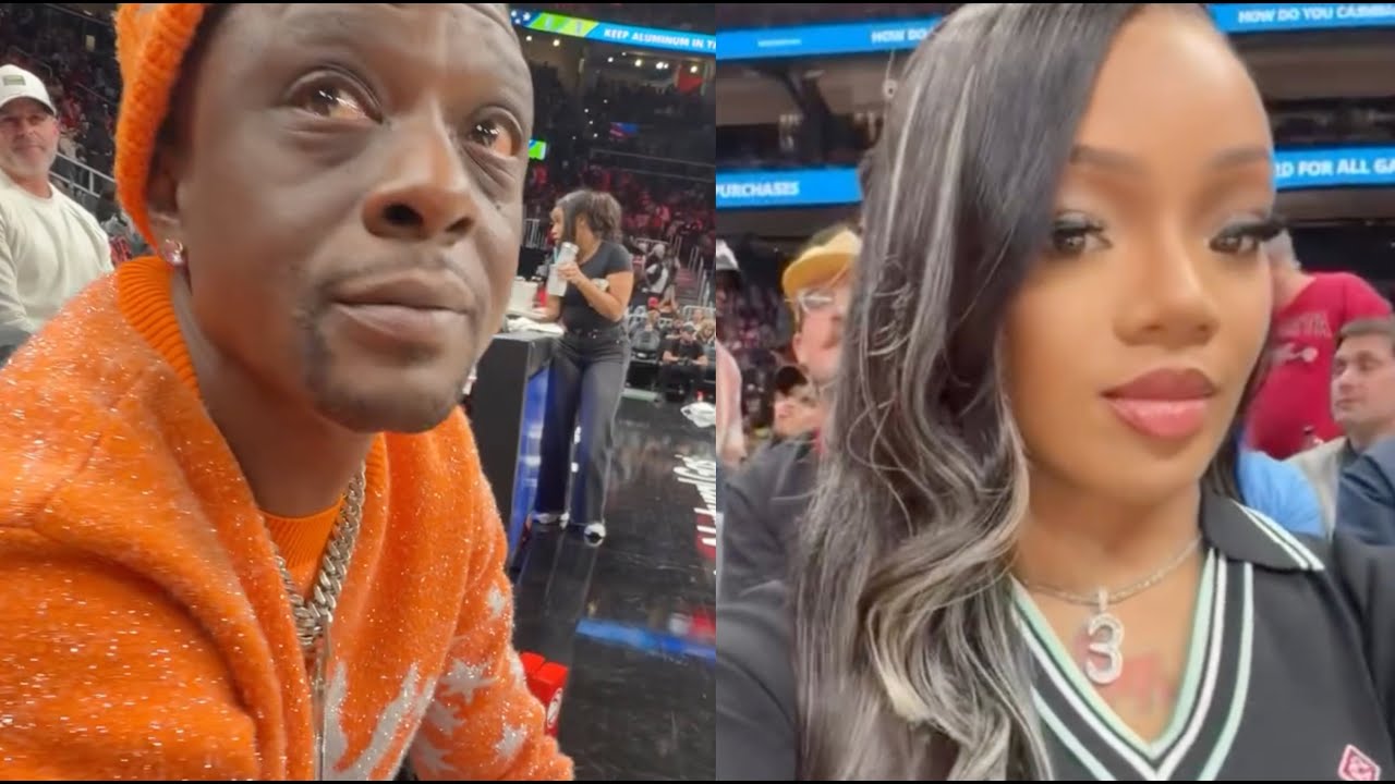 Boosie Cant Stop Laughing At Glorilla Being Thirsty For Brandon Ingram At Hawks Game