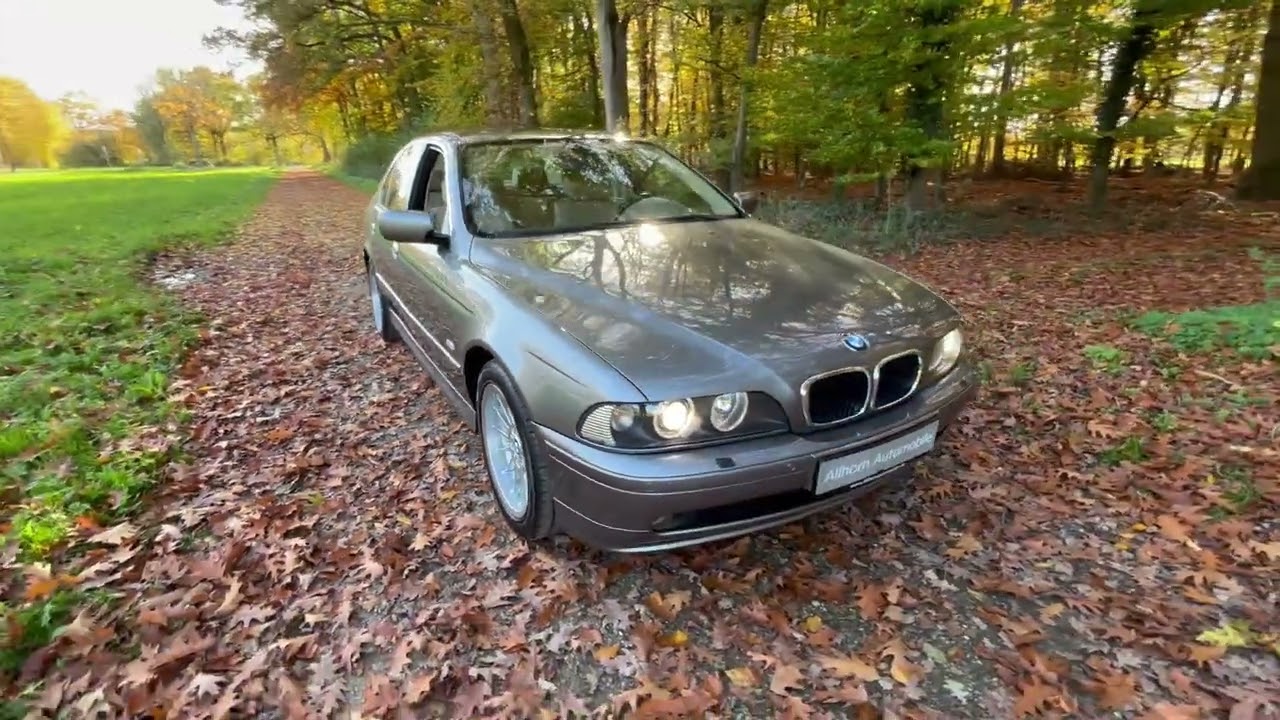 BMW E39 525i, Sterling-grau, Top Originalzustand, Allhorn Automobile