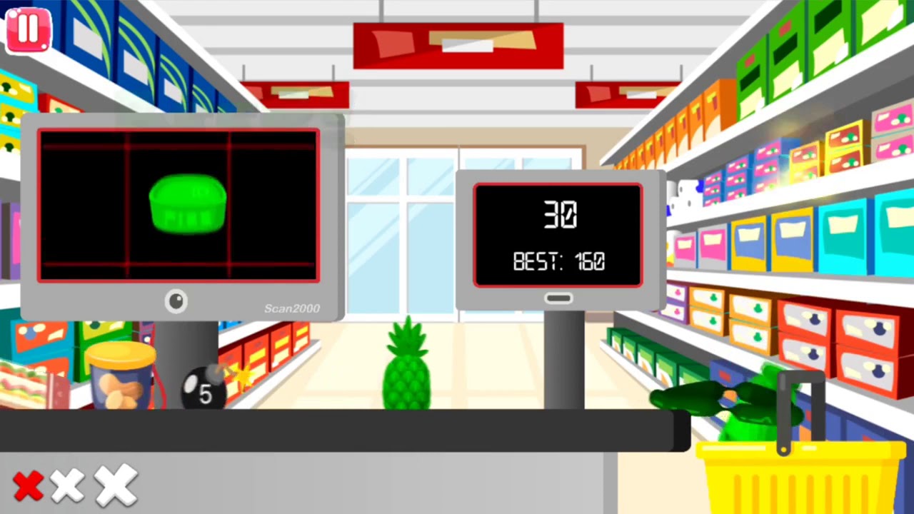 Supermarket Challenge - Addictive mobile game for iOS & Android