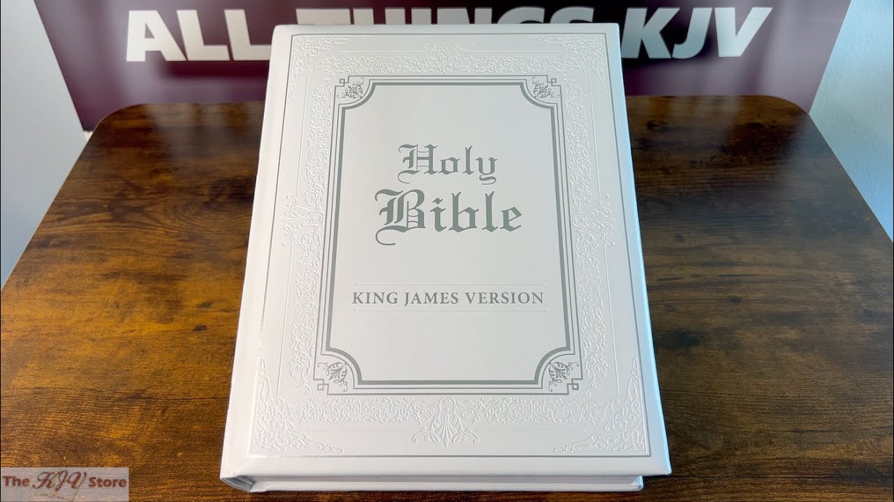 KJV Family Bible - Deluxe Edition (White)