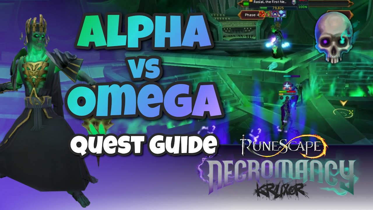 Alpha vs Omega - Quest Guide | Runescape 3
