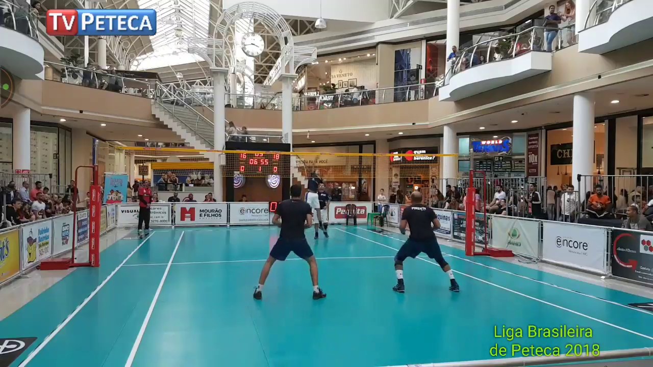 Liga Brasileira de Peteca 2018 - João Pedro x Pelezinho