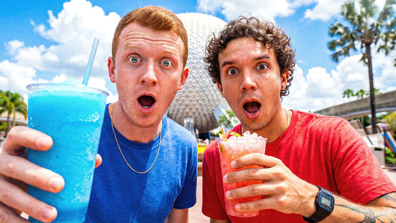 Drinks Around The World In EPCOT (We Got DRUNK)