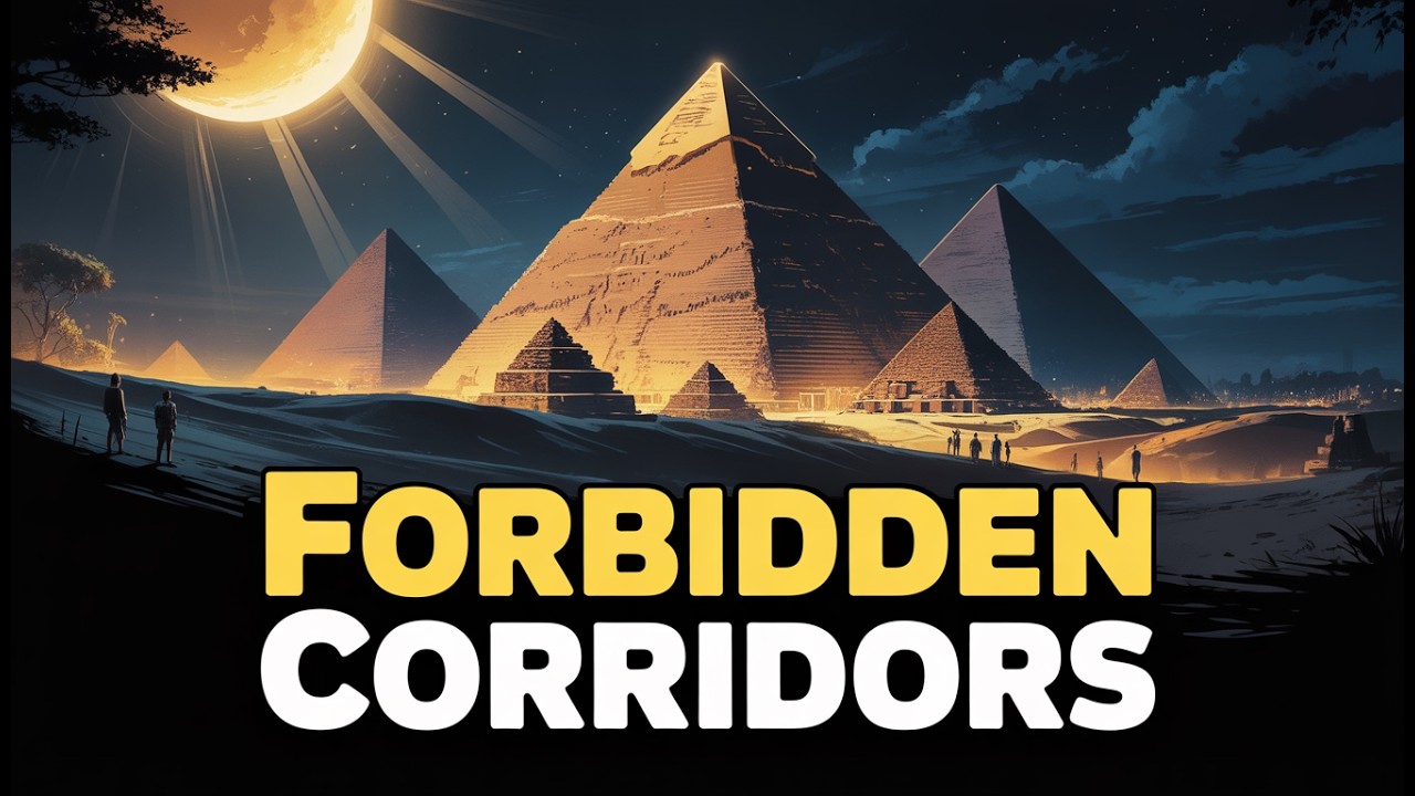 Secret corridors of the pyramid that were not told about | History For Sleep