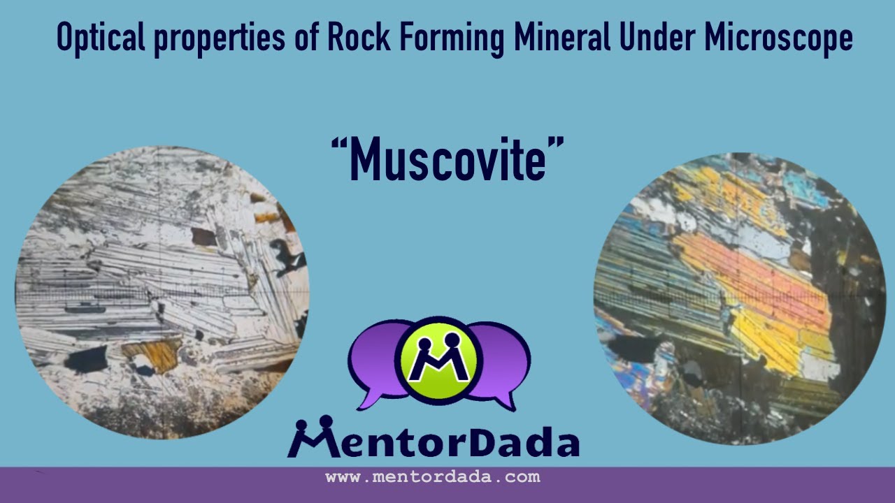 Optical Properties of Rock forming Minerals under Microscope | Thin Section | Muscovite | Mica