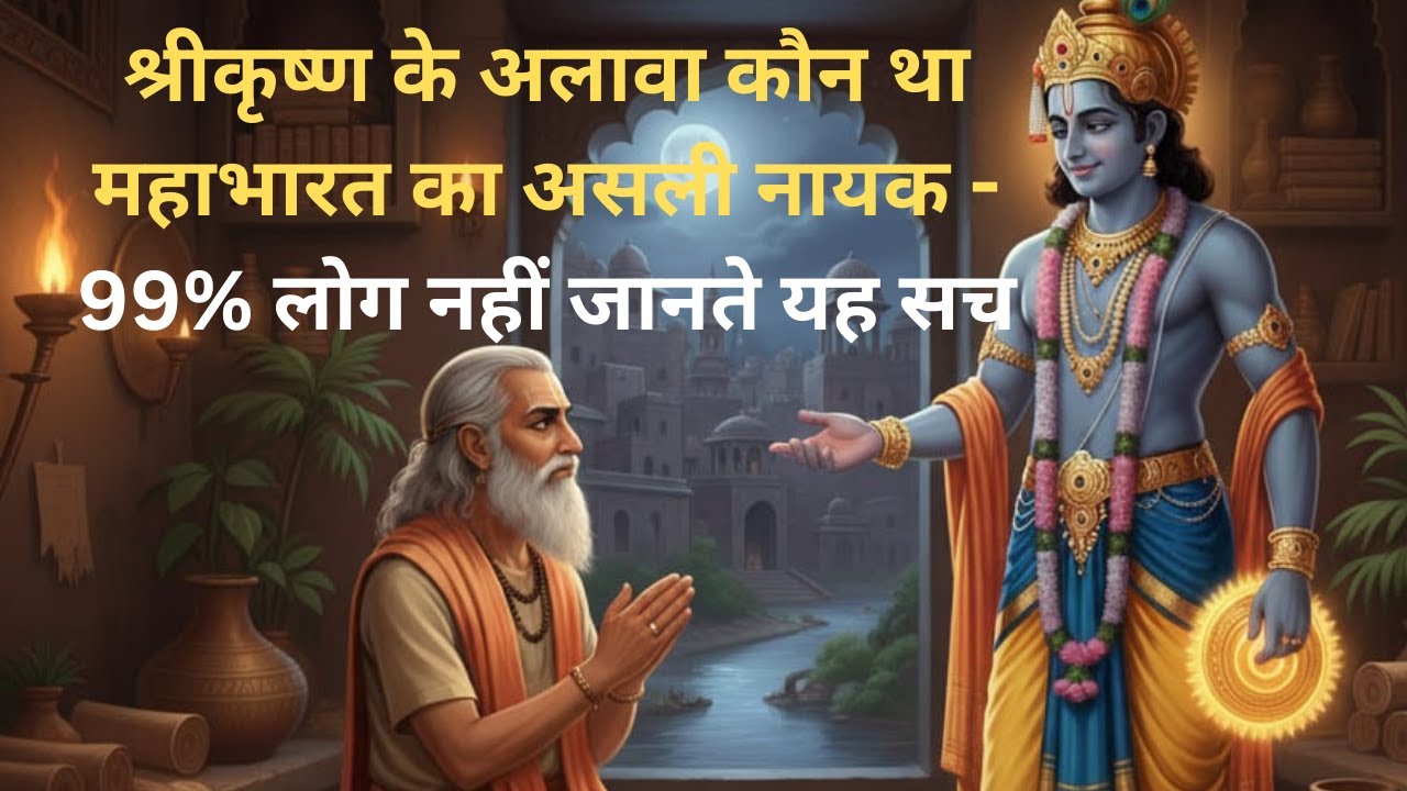 श्रीकृष्ण के अलावा कौन था महाभारत का असली नायक - 99% लोग नहीं जानते यह सच |