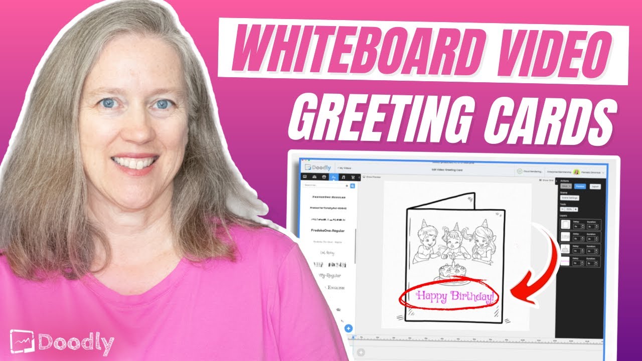 Whiteboard Greeting Cards