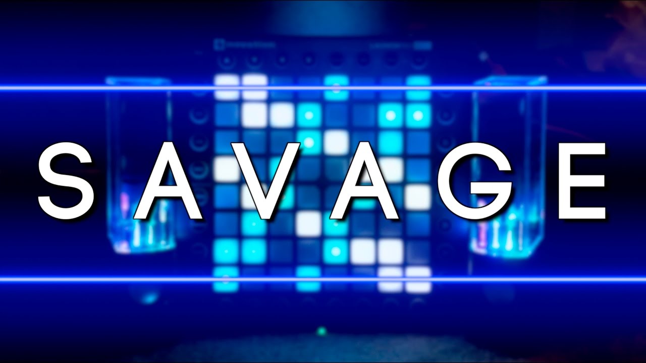 Paul Flint - Savage |  Launchpad Pro Light Show [★PROJECT FILE★]