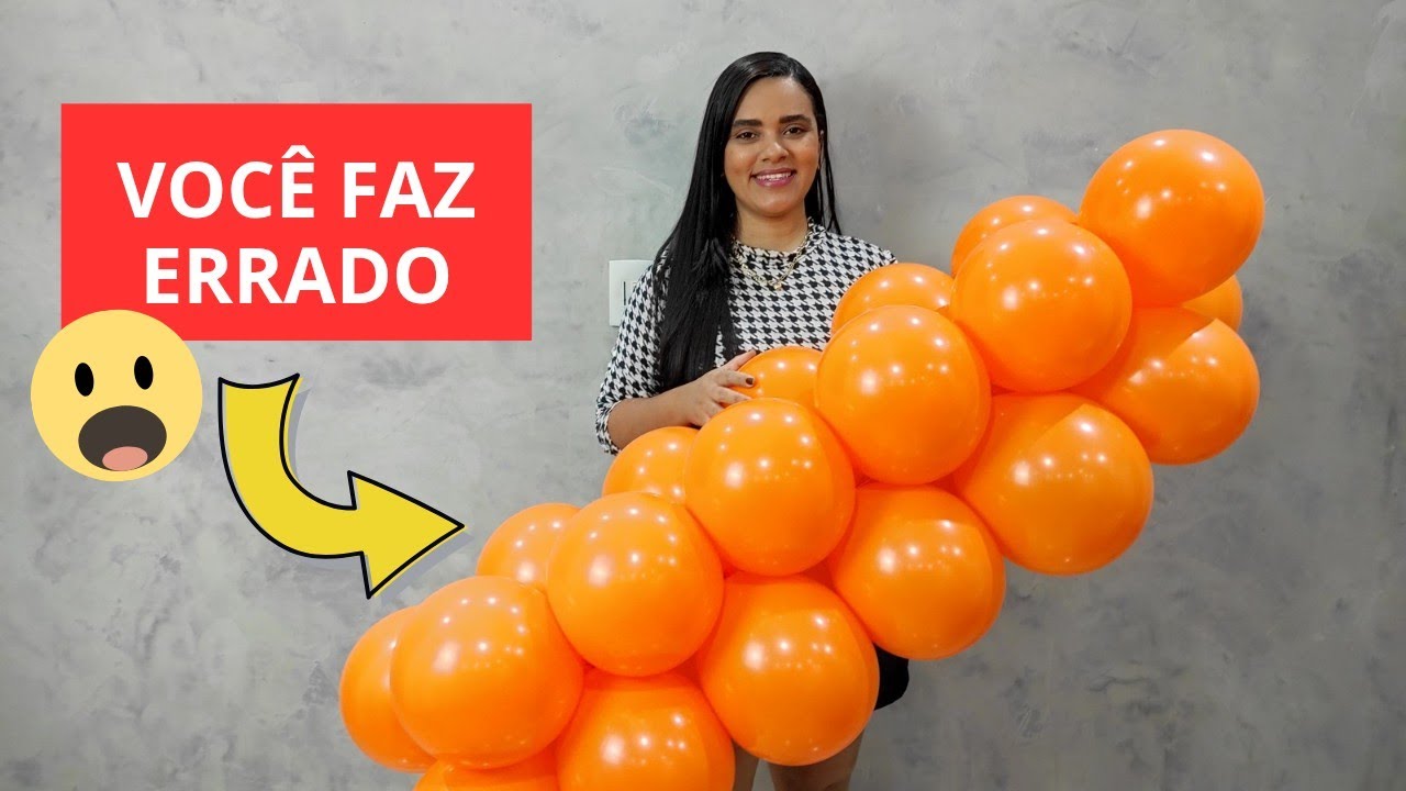 ARCO DESCONSTRUÍDO TRONCHO? Aprenda o jeito certo