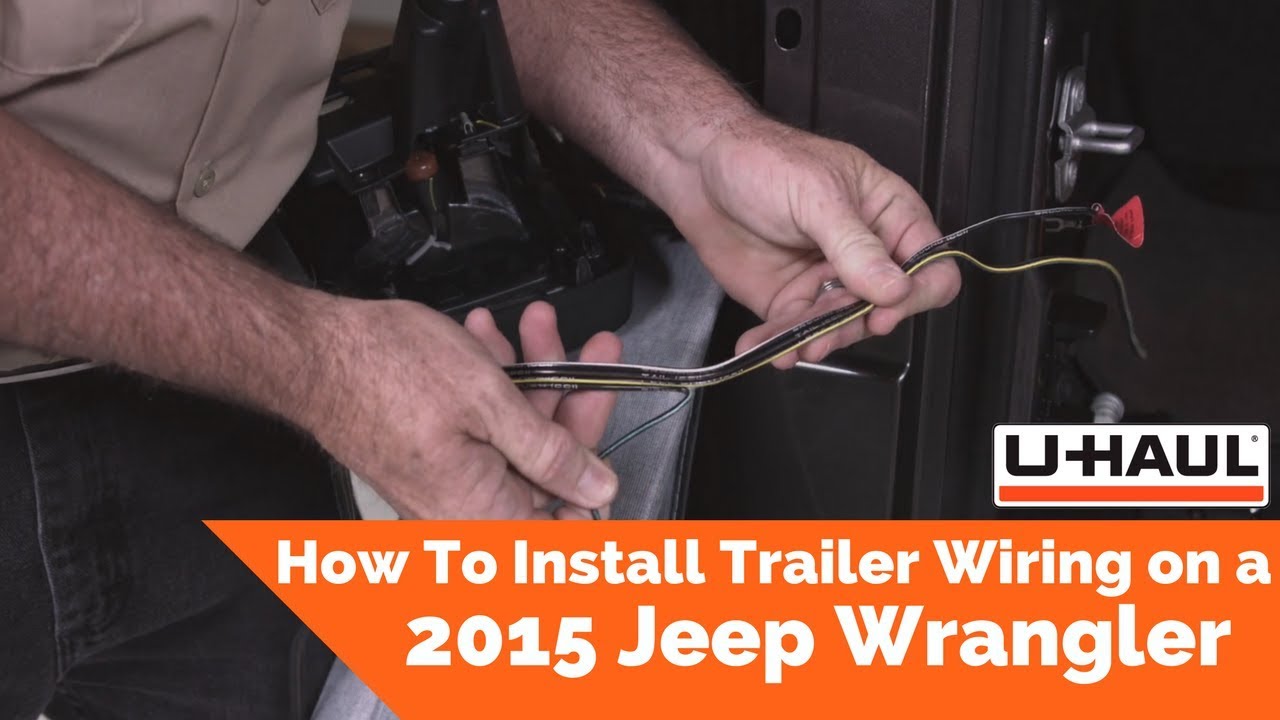 2015 Jeep Wrangler Trailer Wiring Installation