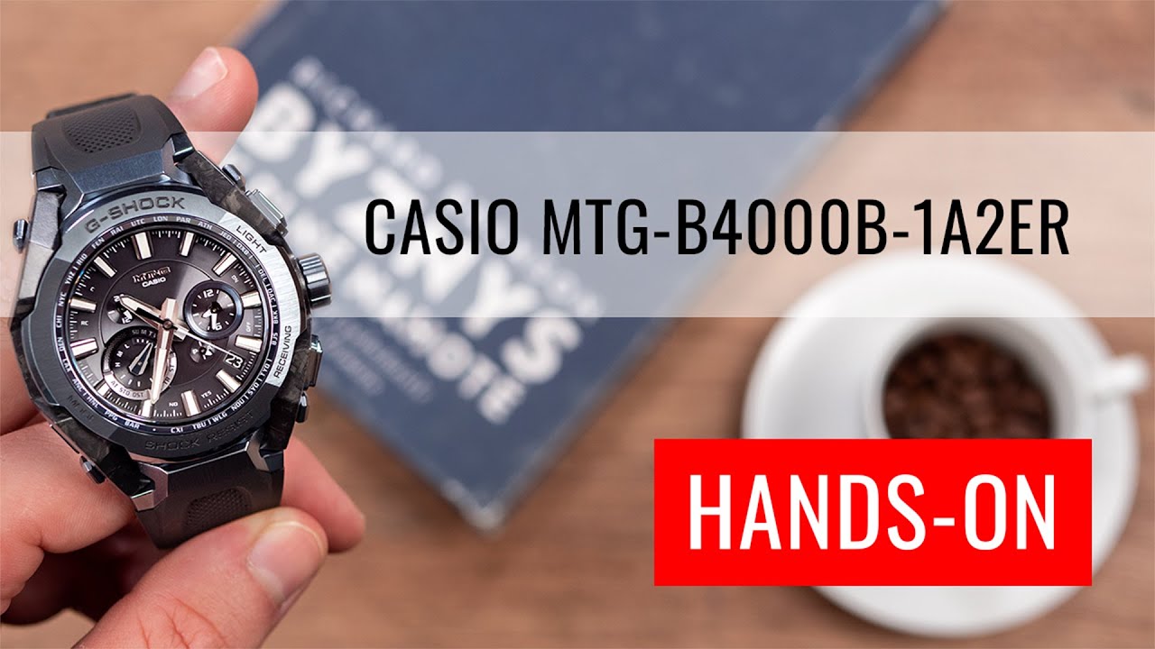 HANDS-ON: Casio G-Shock MT-G MTG-B4000B-1A2ER