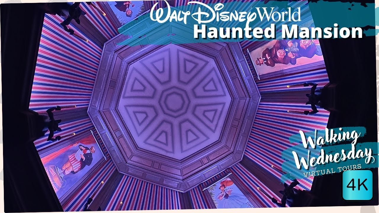 Haunted Mansion Full Ride POV 2025 | Magic Kingdom Walt Disney World 4K