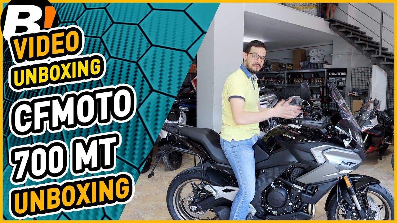 Unboxing - CFMOTO 700 MT 2023 - BIKEIT.GR
