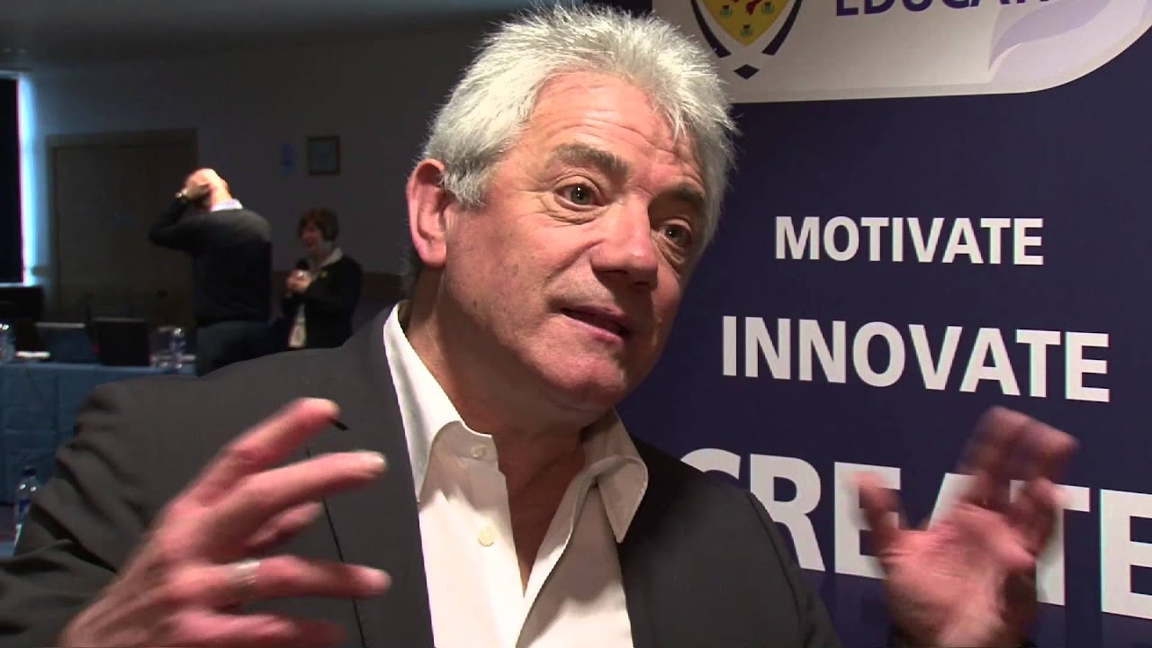 Kevin Keegan speaks at Scottish FA's UEFA Pro Licence Course