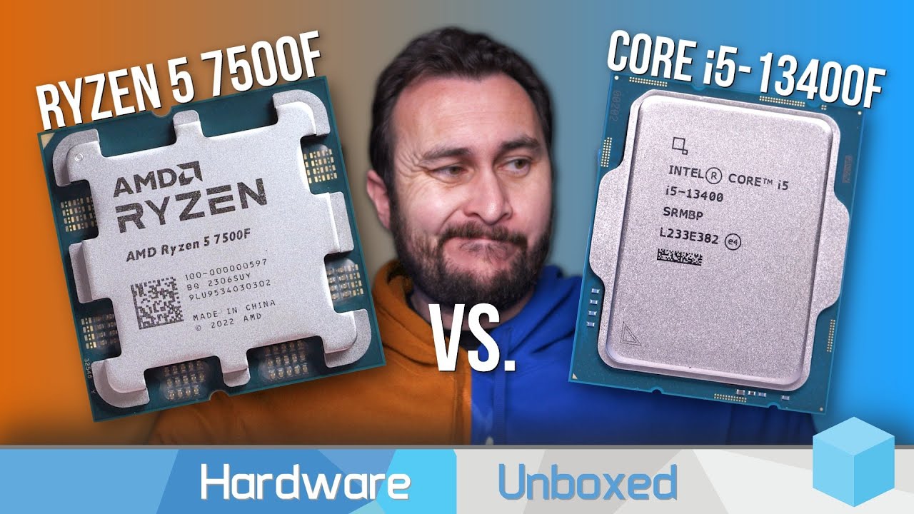 New Budget CPU King? $180 AMD Ryzen 5 7500F vs. Core i5 13400F: Gaming Benchmark