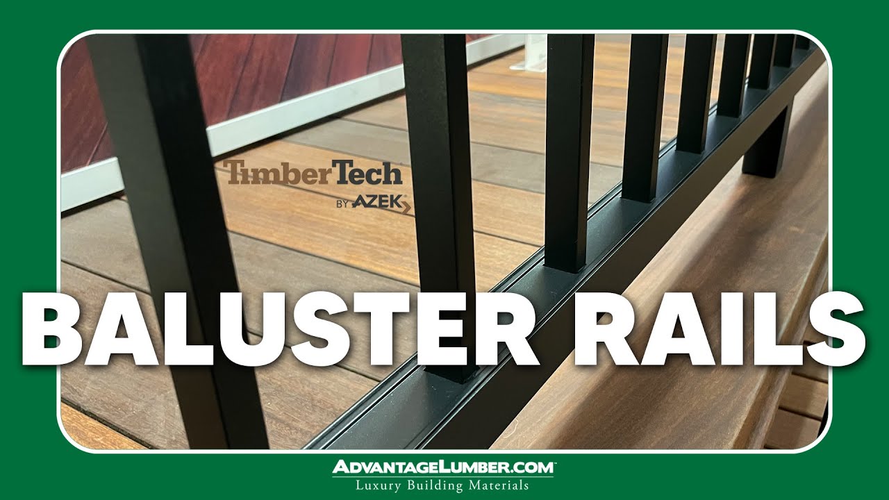 Балясины TimberTech — с менеджером по маркетингу TimberTech — Advantage Lumber
