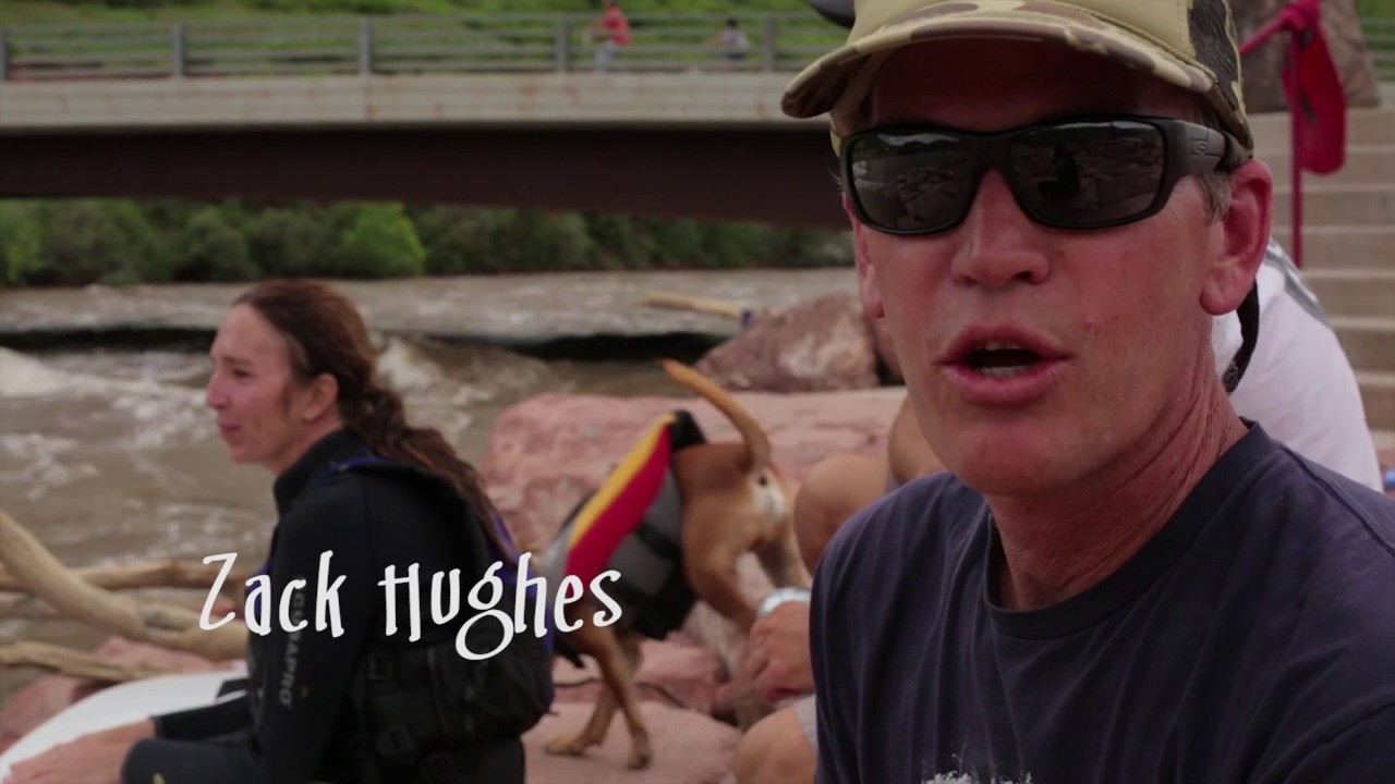 Colorado River Surfing With Badfish SUP