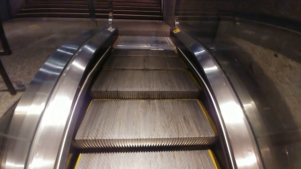 A noisy escalator