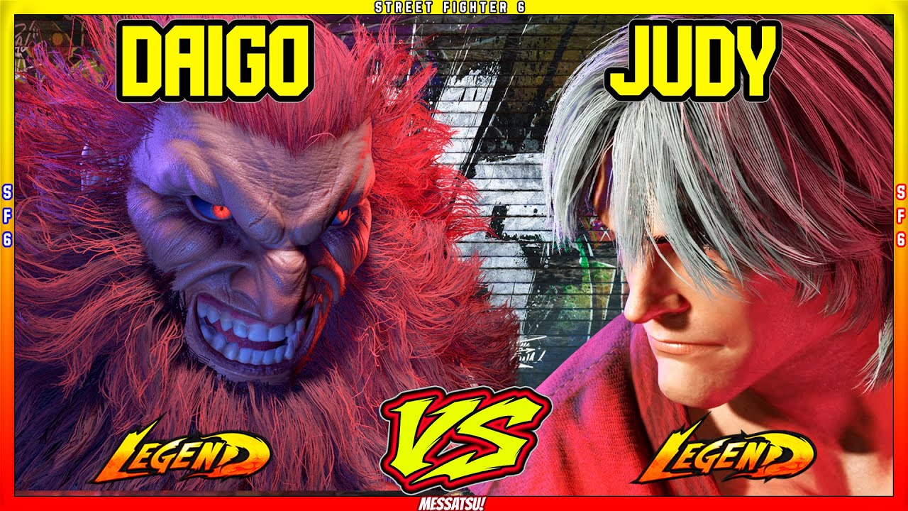 SF6 Daigo (Akuma) VS Judy (Ken)💥Messatsu💥