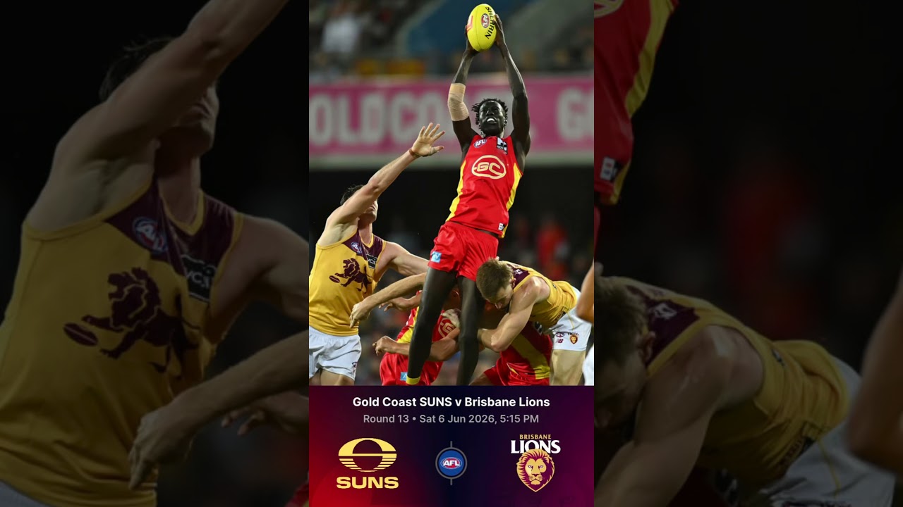 AFL 2026 FIXTURES TOP 10 MATCH UPS!