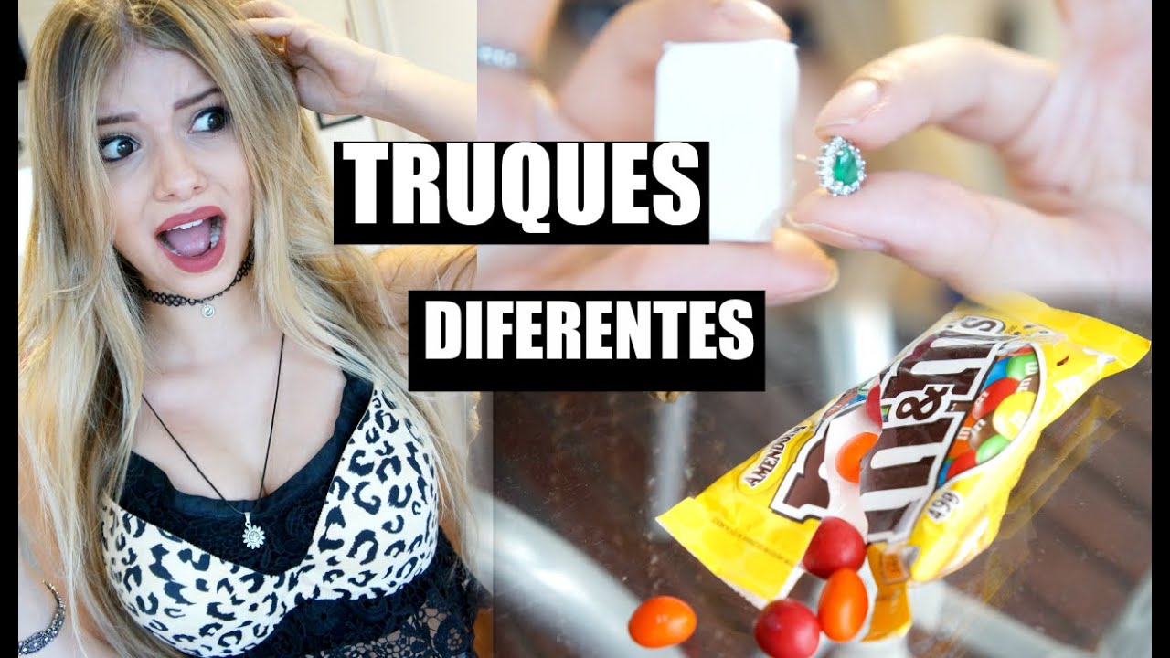8 TRUQUES DIFERENTES que VOCÊ DEVERIA SABER !