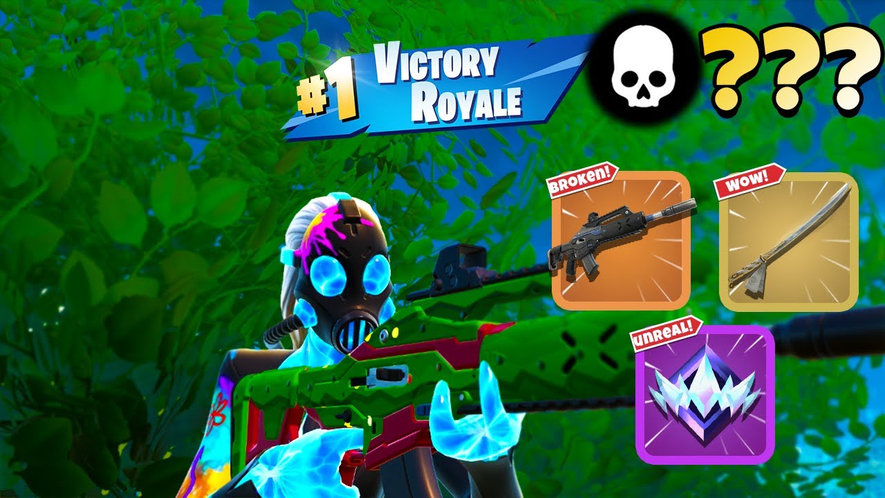 High Elimination Unreal Ranked Solo Zero Builds (Fortnite Chapter 6)