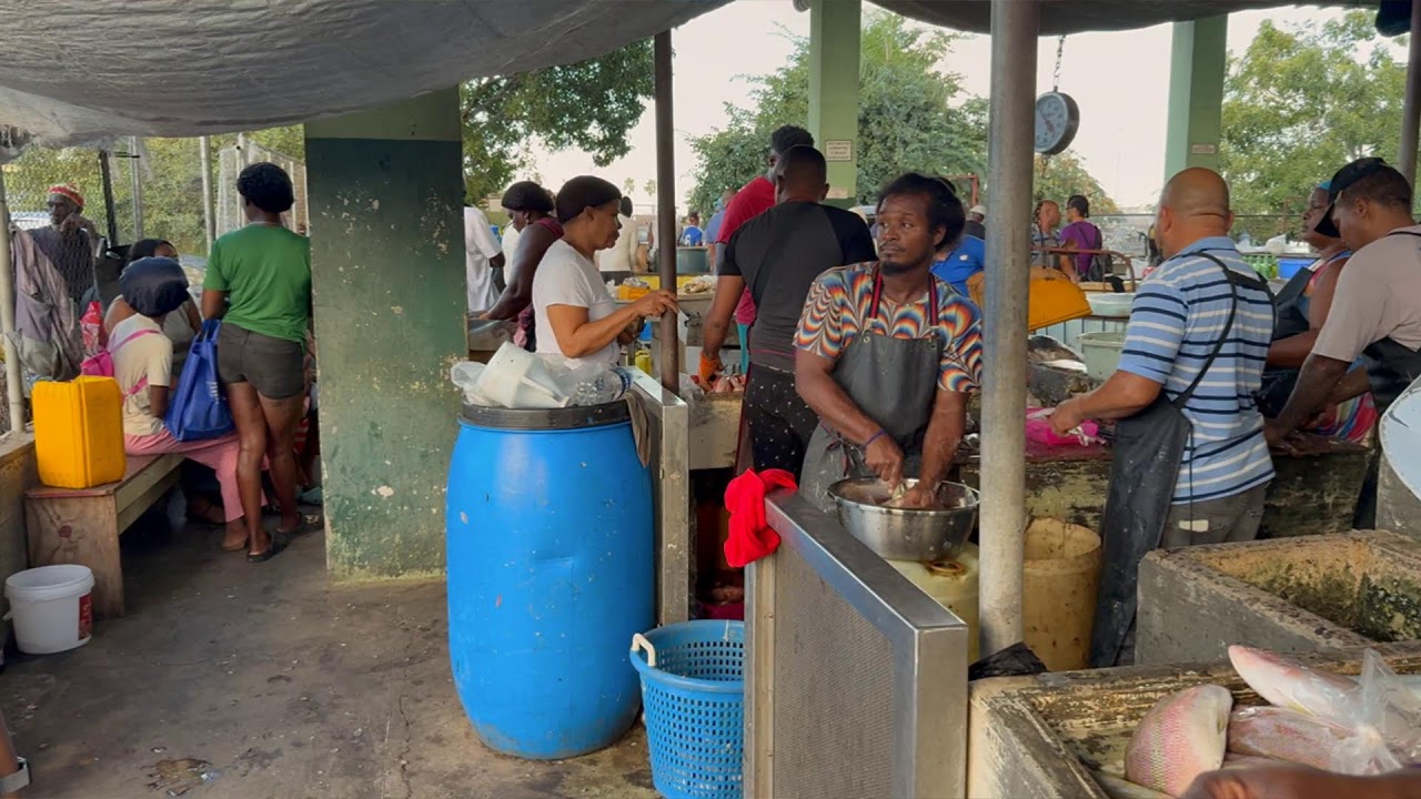 Saturday Morning Market  St. John's Antigua Barbuda