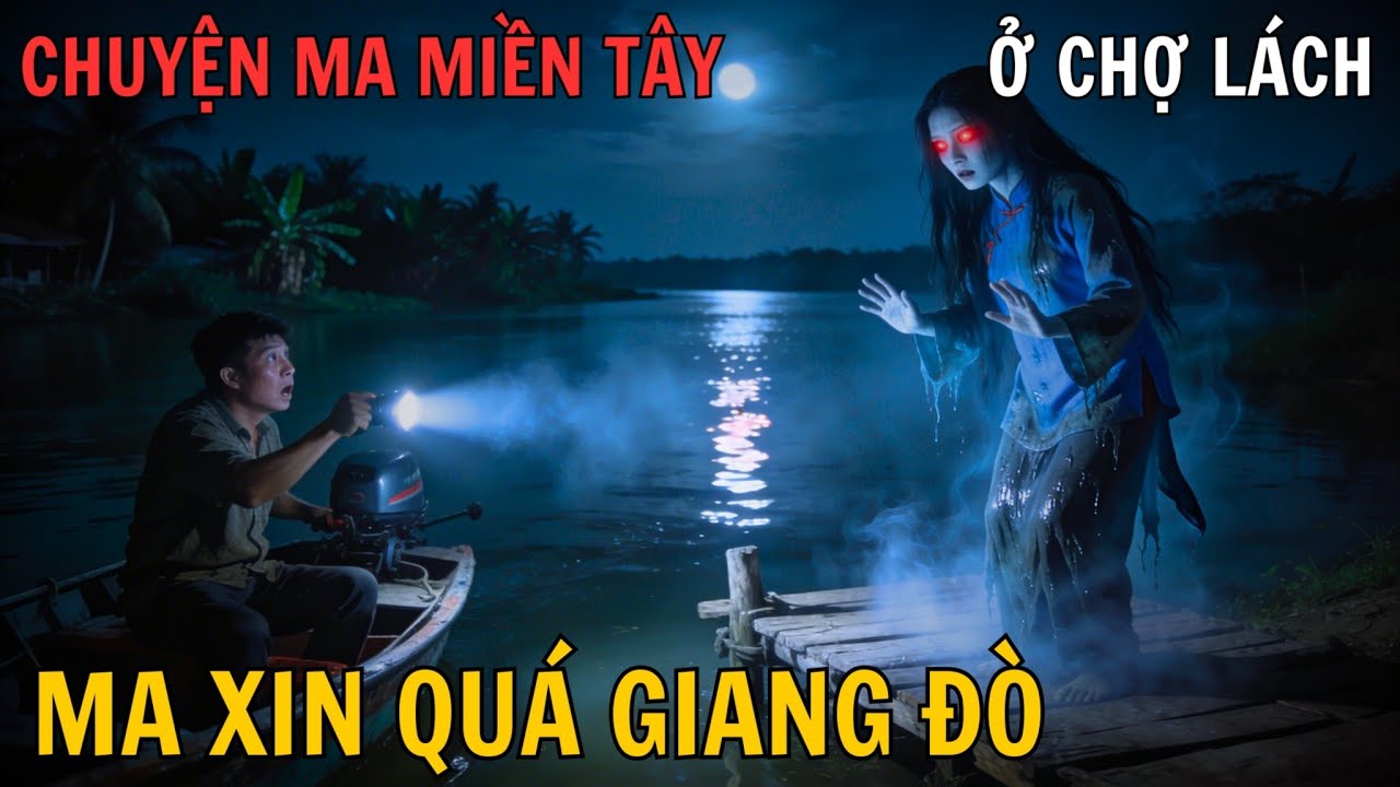 Ma xin quá giang hồ ở Chợ Lách