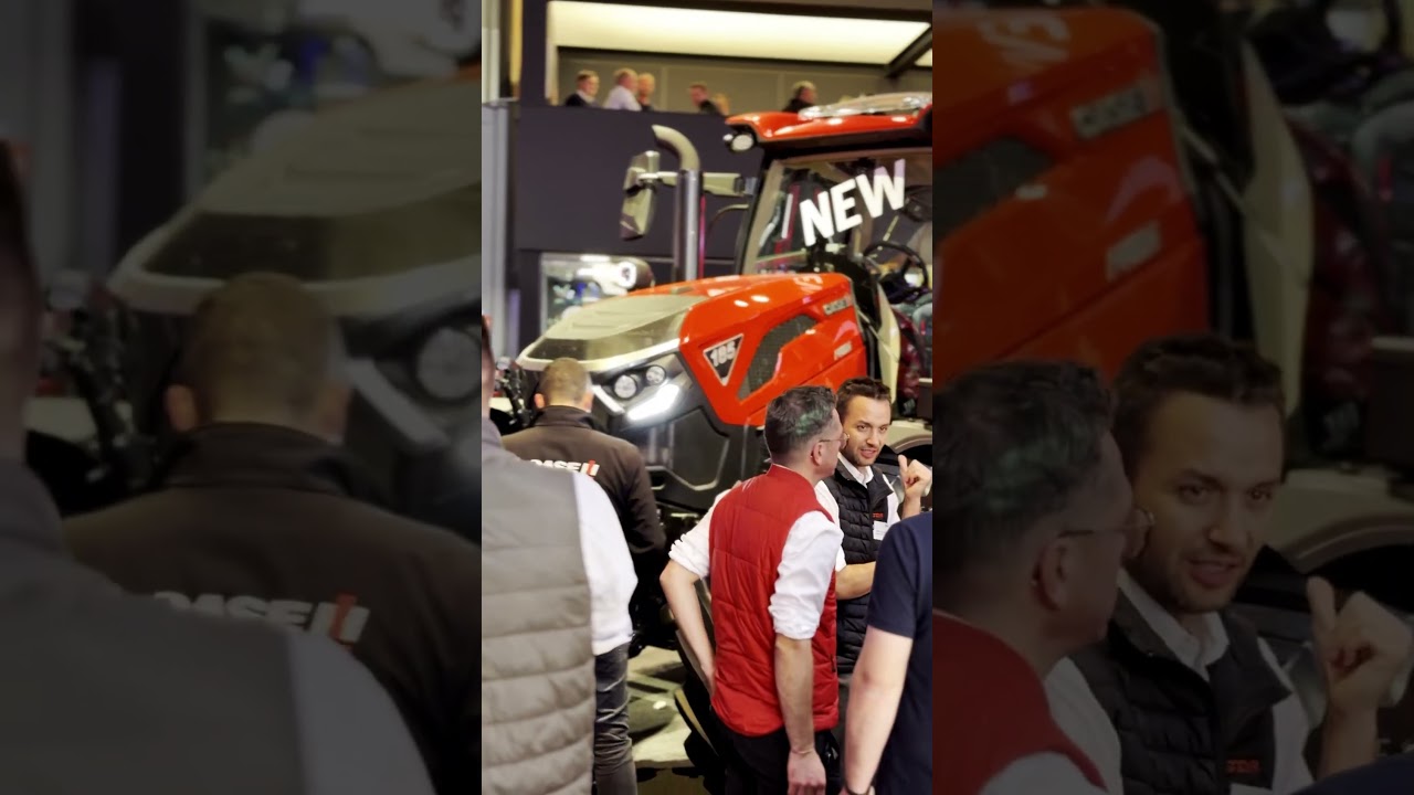Nowa #puma 185 na #agritechnica 2025. Amortyzacja przedniej osi.