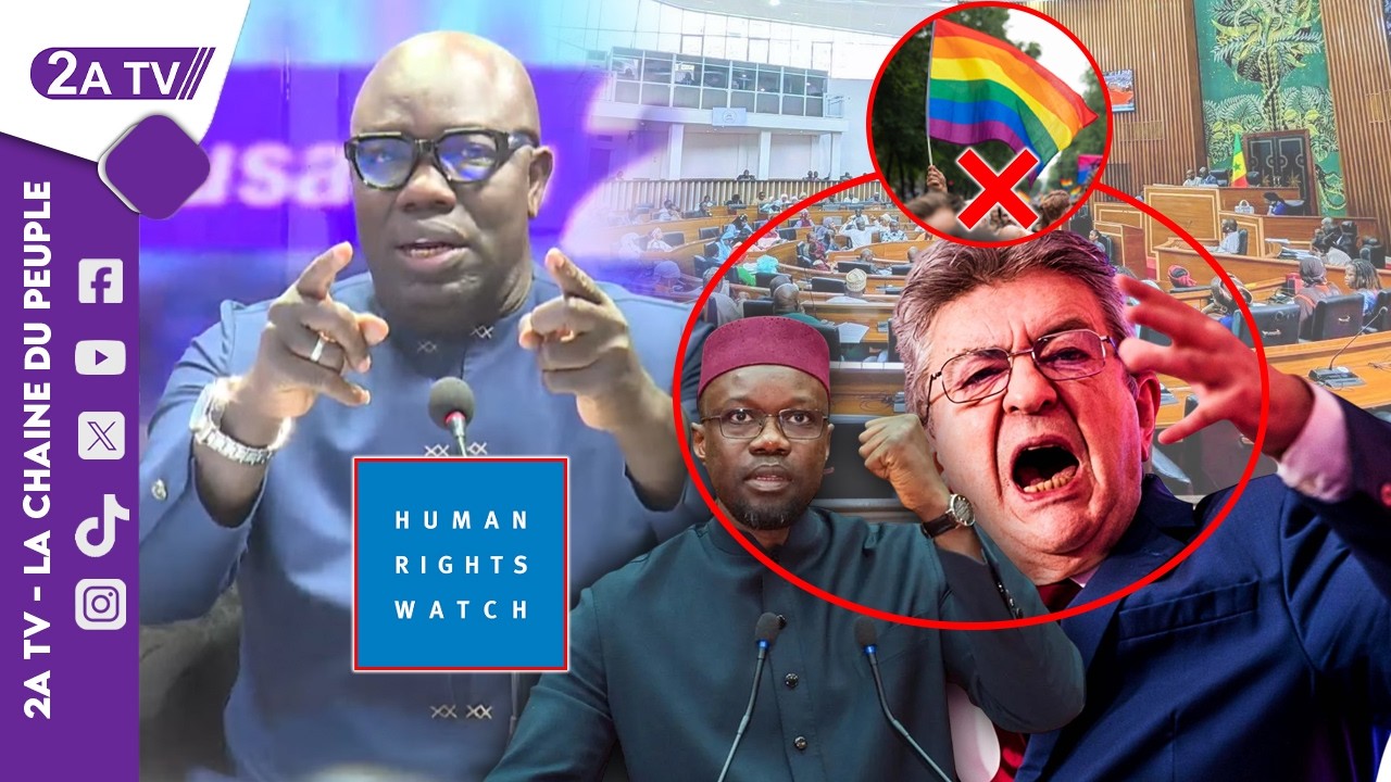 Sénégal Adopte la loi contre l'Homosexualité, Mélenchon condamne... Ahmed Aïdara livre ses vérités