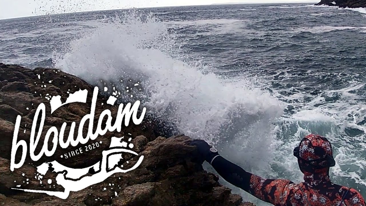 SCARIEST DIVE OF MY LIFE - AFRICA SPEARFISHING MUSSEL CRACKER