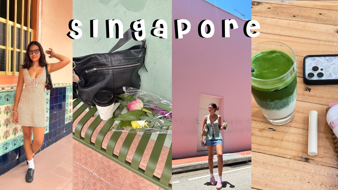 First time in Singapore 🇸🇬🤍 shopping, where take cute pics, best matcha in SG