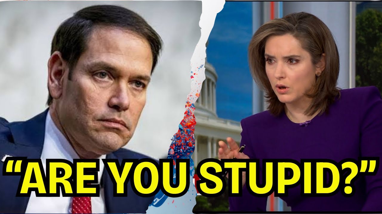 Marco Rubio GOES OFF on CBS Host Margaret Brennan --  "How Are You Confused"?
